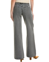 Joe's Jeans Low Rise Wide Leg Crystal Grey Jean