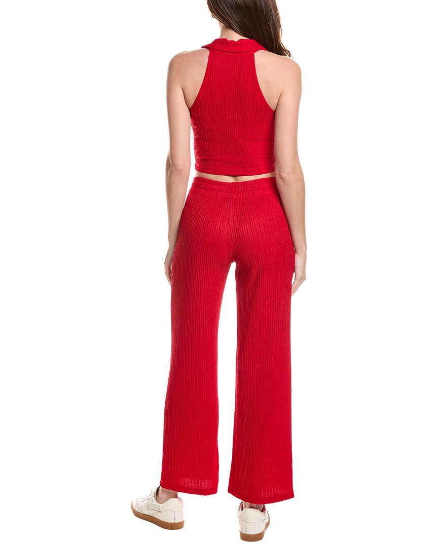 Marion 2Pc Crinkle Textured Loungewear Set