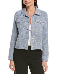 J.McLaughlin J.Mclaughlin Colby Linen-Blend Jacket