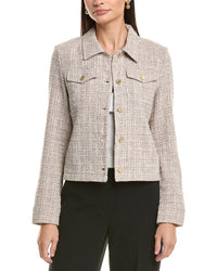 J.Mclaughlin Colby Linen-Blend Jacket