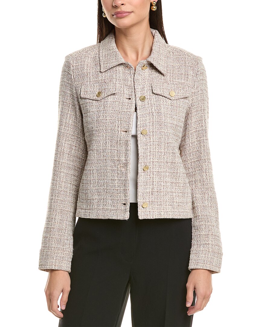 J.Mclaughlin Colby Linen-Blend Jacket
