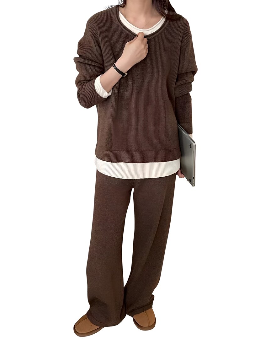 Gabriela Rich 2Pc Sweater & Pant Set