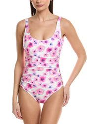 Carmen Marc Valvo Carmen Marc Valvo Printed One-Piece