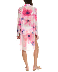 Carmen Marc Valvo Convertible Shirt Cover-Up