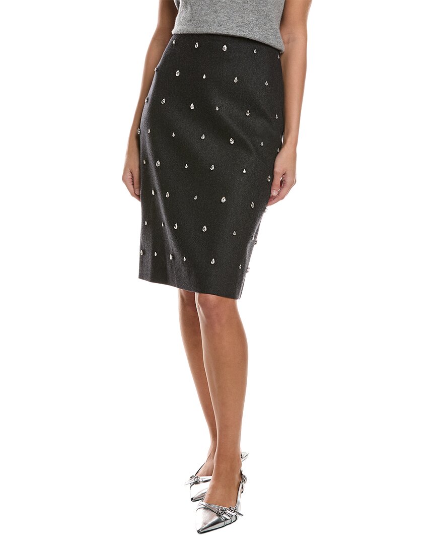 A.L.C. Opal Wool & Cashmere-Blend Pencil Skirt