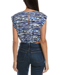 A.L.C. Billie Linen-Blend Top
