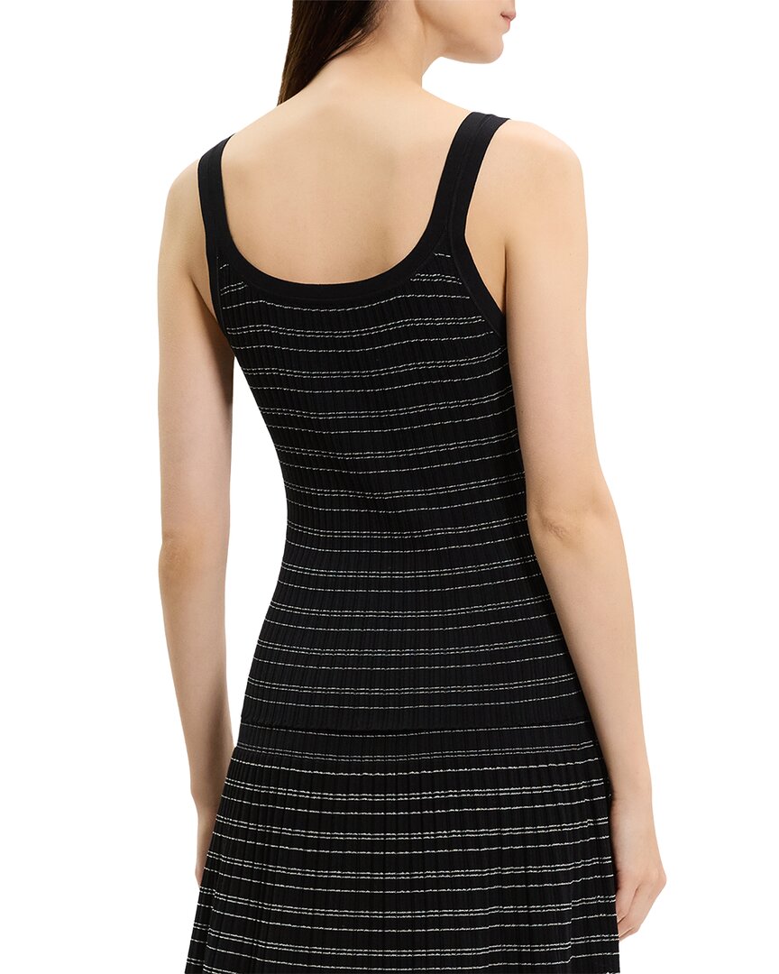 Theory Knit Contrast Tank