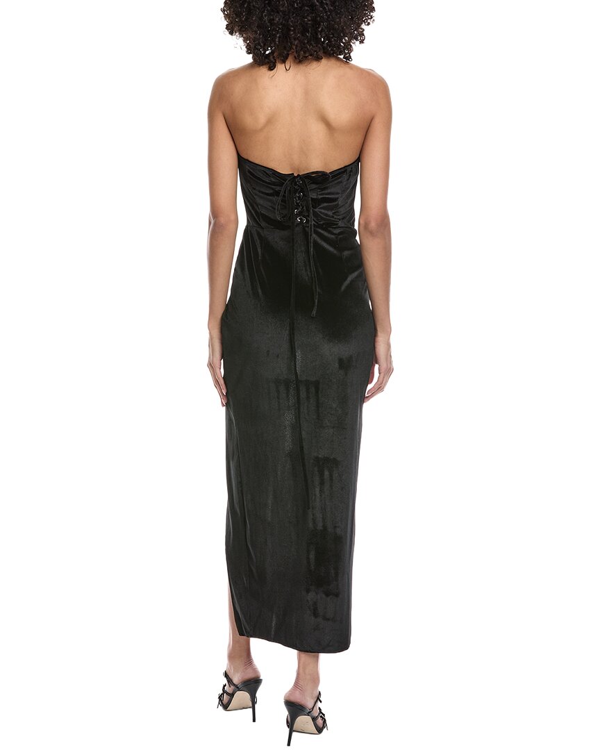 To My Lovers Strapless Maxi Dress