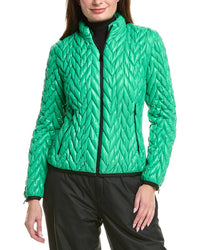 Khrisjoy Chevron Quilted Ski Jacket
