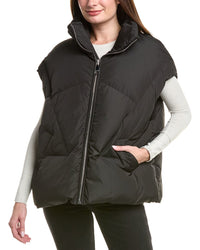 Khrisjoy Moon Wool & Cashmere-Blend Lined Puffer Vest
