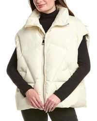 Khrisjoy Moon Wool & Cashmere-Blend Lined Puffer Vest