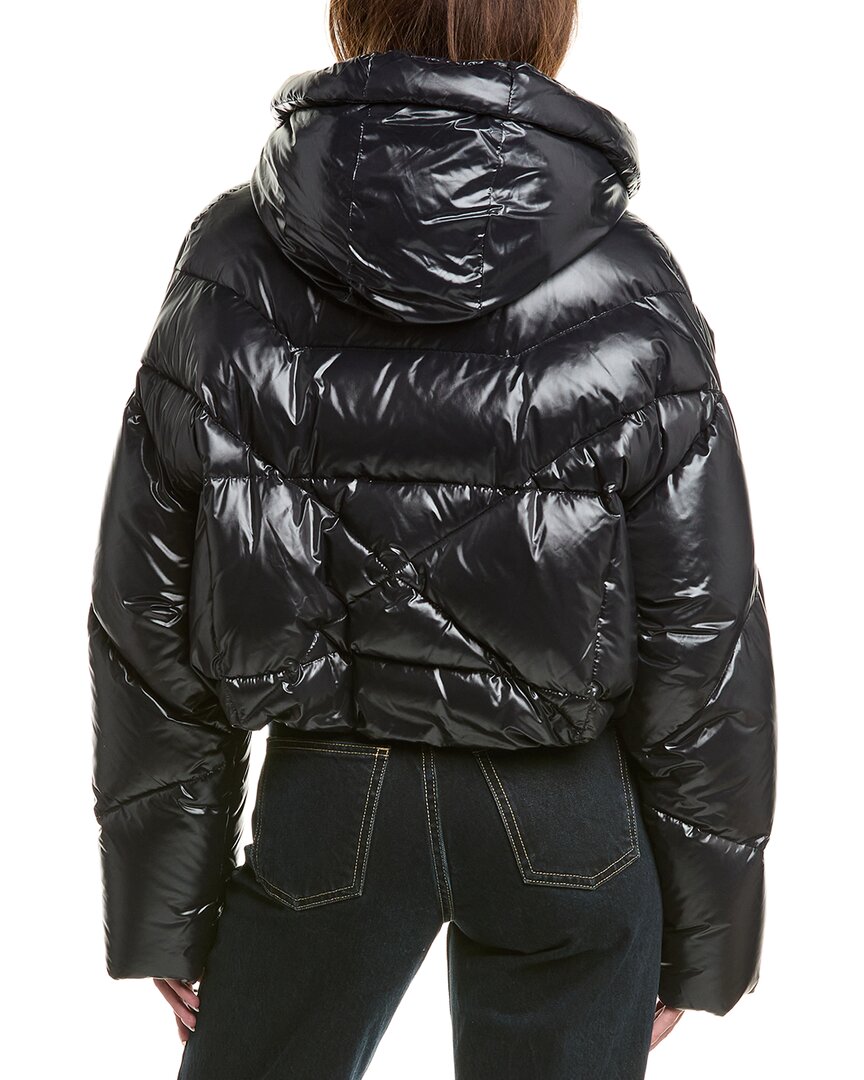 Khrisjoy Khris Cropped Shiny Puffer Jacket