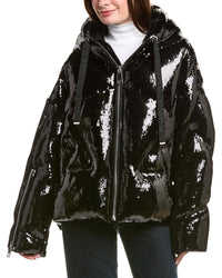 Khrisjoy Khris Scale Sequin Puffer Jacket
