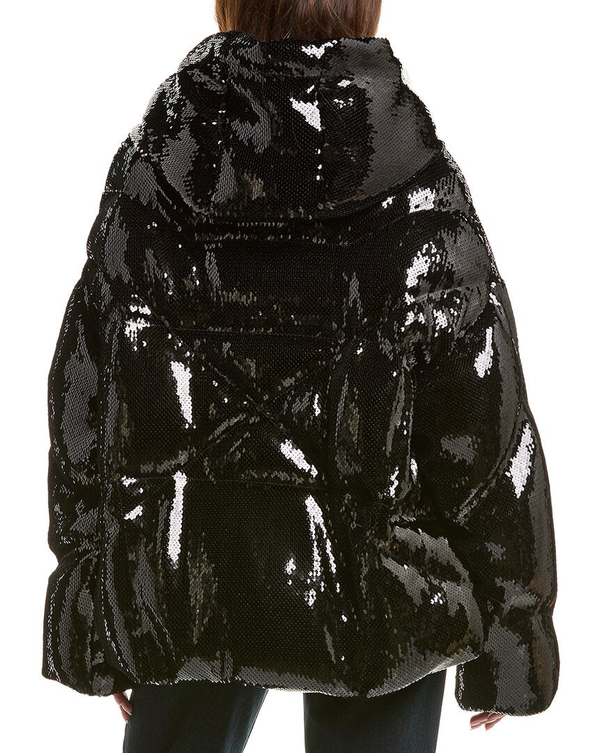 Khrisjoy Khris Scale Sequin Puffer Jacket