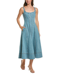 Toccin Toccin Tia Sculpted Midi Dress