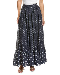 Toccin Toccin Goldie Tiered Maxi Skirt