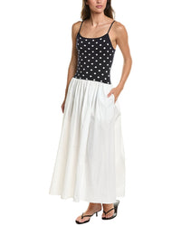 Toccin Toccin Orielle Silk-Blend Midi Dress