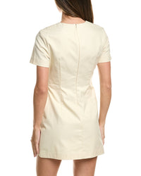 Toccin Toccin Leonie Henley Tie Front Mini Dress