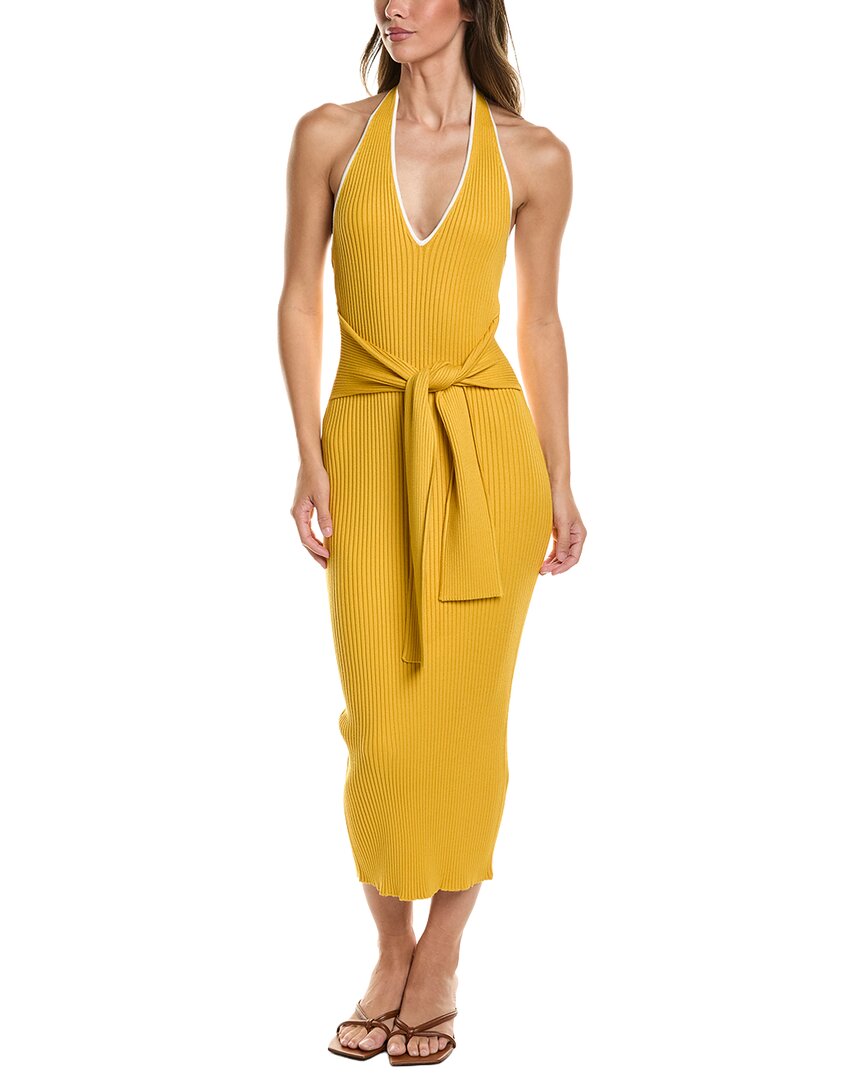 Toccin Toccin Allegra Halter Midi Dress