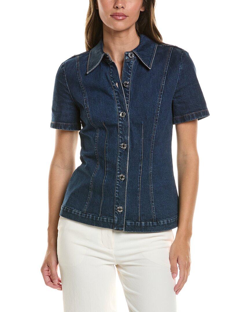 Toccin Halle Denim Top