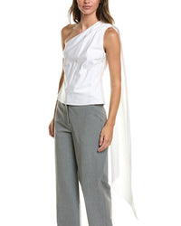 Toccin Toccin Vik One-Shoulder Cascade Top
