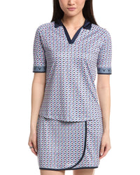Callaway Chev Geo 1/2 Sleeve Top