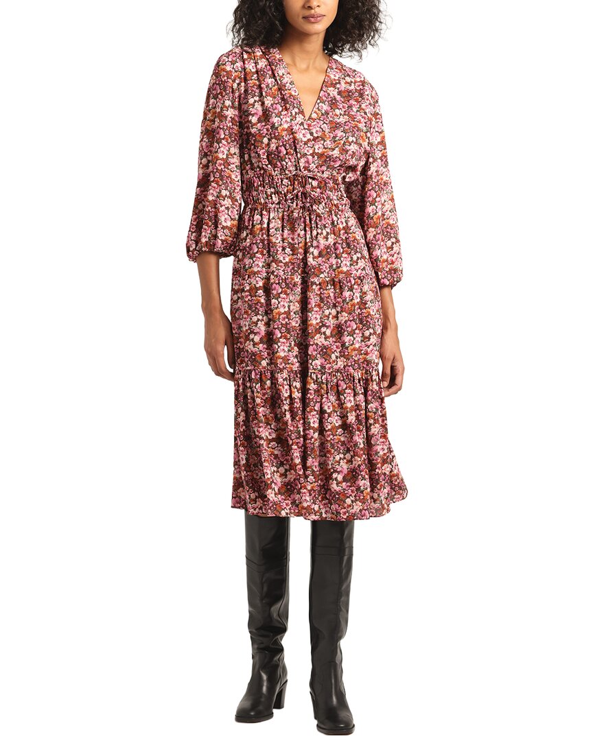 Derek Lam 10 Crosby Red Elsa A-Line Dress