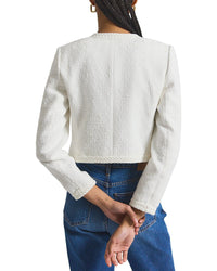 Derek Lam 10 Crosby Bayle Embroidered Tweed Jacket