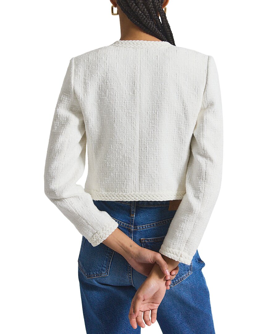 Derek Lam 10 Crosby Bayle Embroidered Tweed Jacket