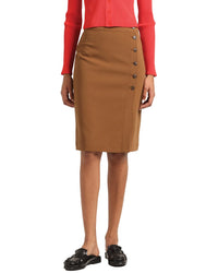 Derek Lam 10 Crosby Felicity High Rise Midi Skirt