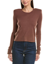 L'agence Shoulder Pad Sweater
