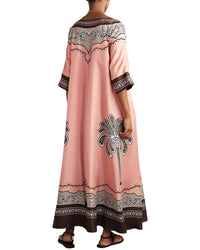 Charlotte Green Maxi Dress