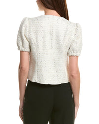 Nanette Nanette Lepore Tweed Cardigan