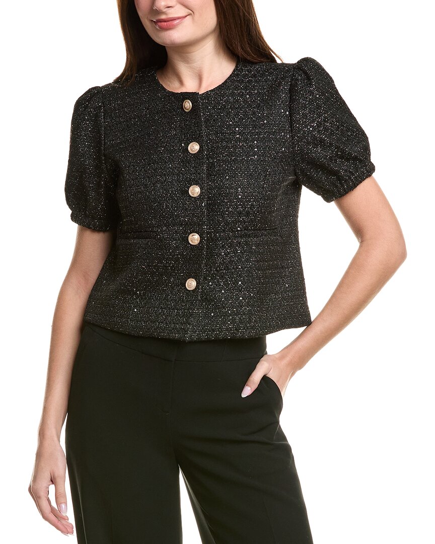 Nanette Nanette Lepore Tweed Cardigan