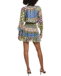 Ramy Brook Ashalina Silk-Blend Dress