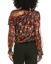 Ramy Brook Maylien Silk-Blend Top