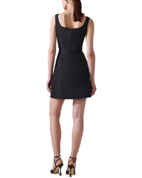 Carolina Herrera Silk Sweetheart Neck Dress
