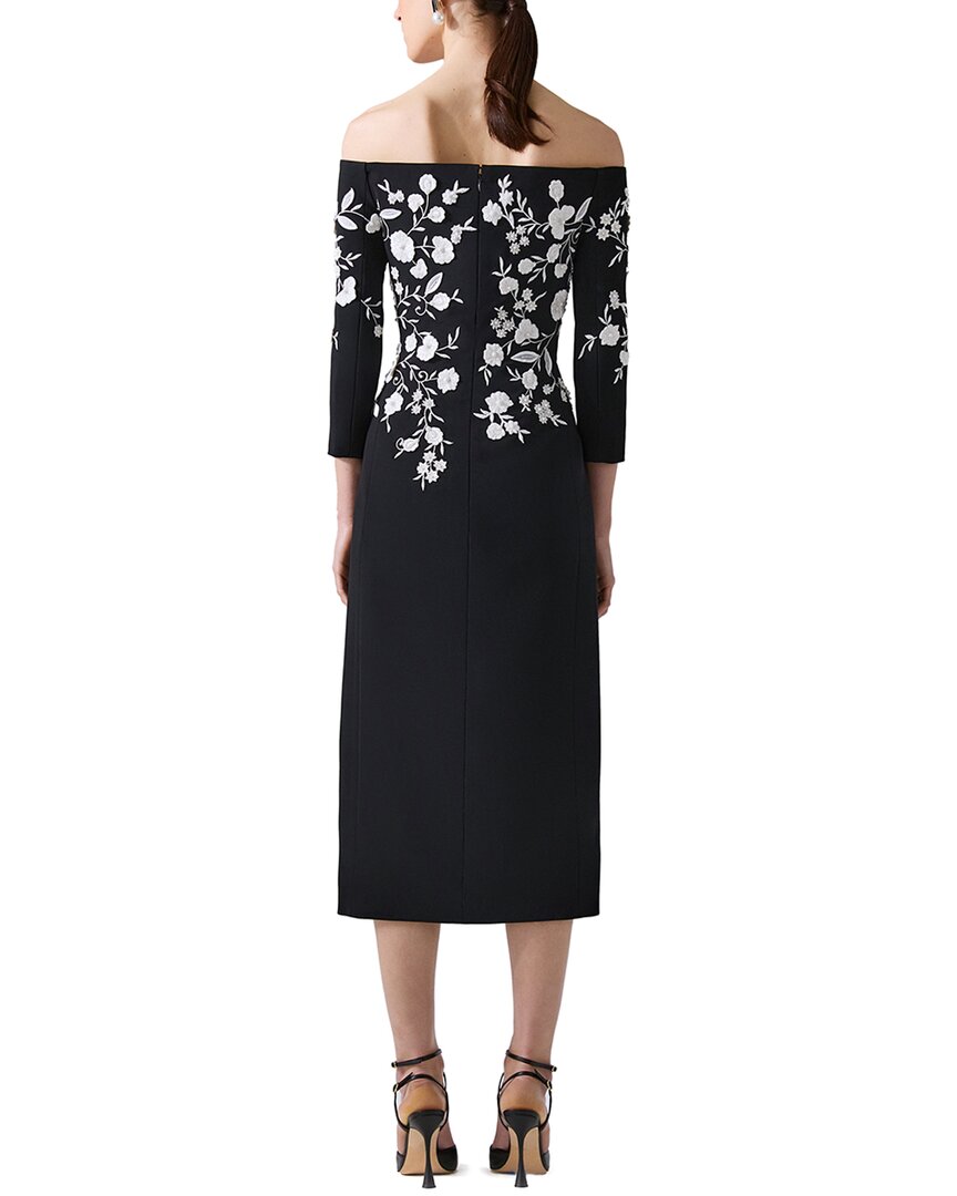 Carolina Herrera Embroidered Dress