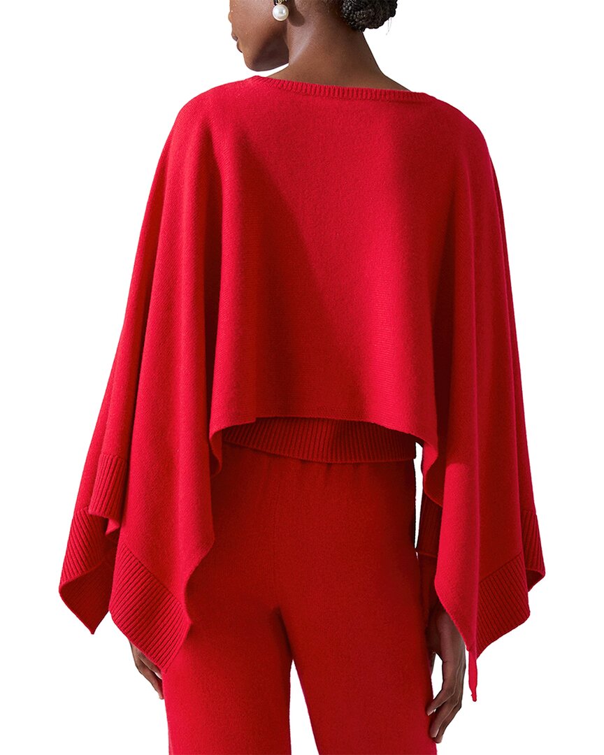 Carolina Herrera Cashmere Cape Sweater