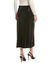 Leset James Crystal Wool Midi Skirt