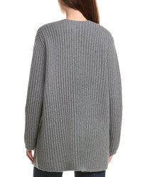 Leset Emma Deep V-Neck Wool & Cashmere-Blend Sweater