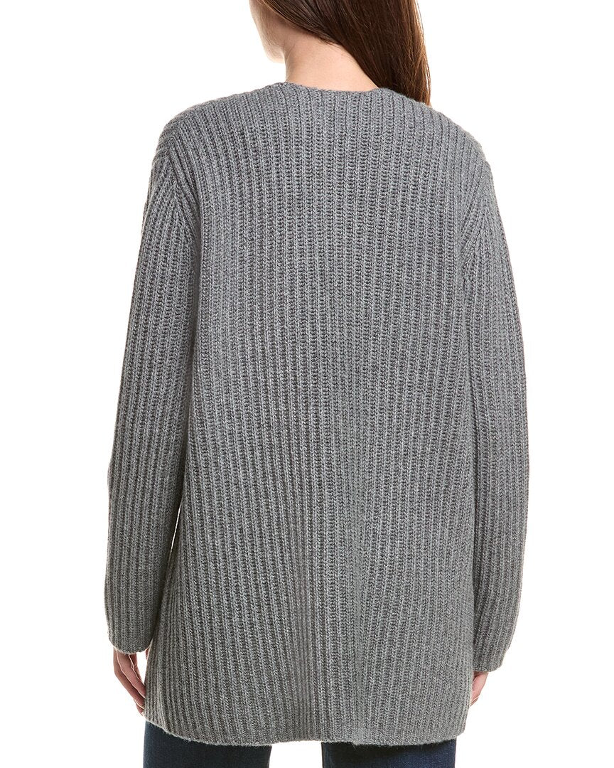 Leset Emma Deep V-Neck Wool & Cashmere-Blend Sweater