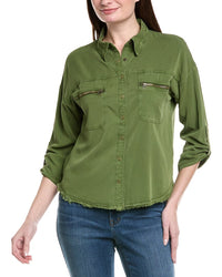 Xcvi Knapp Button-Up Top