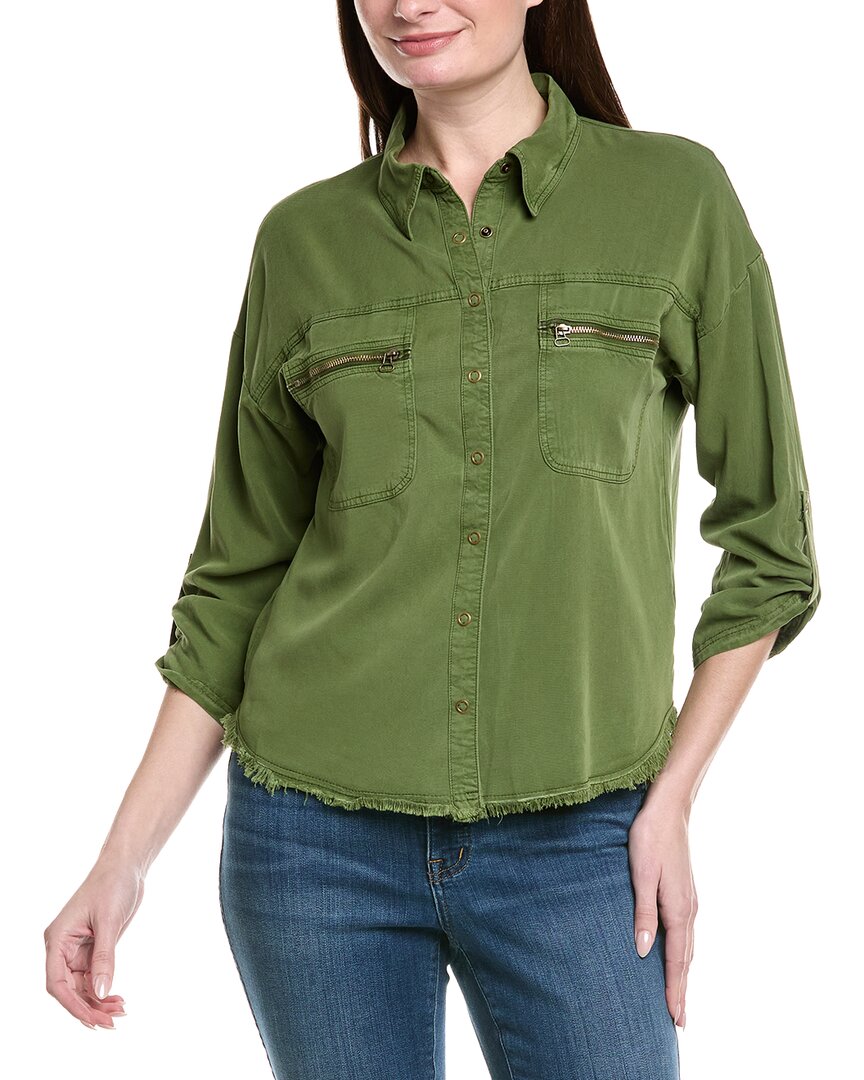 Xcvi Knapp Button-Up Top