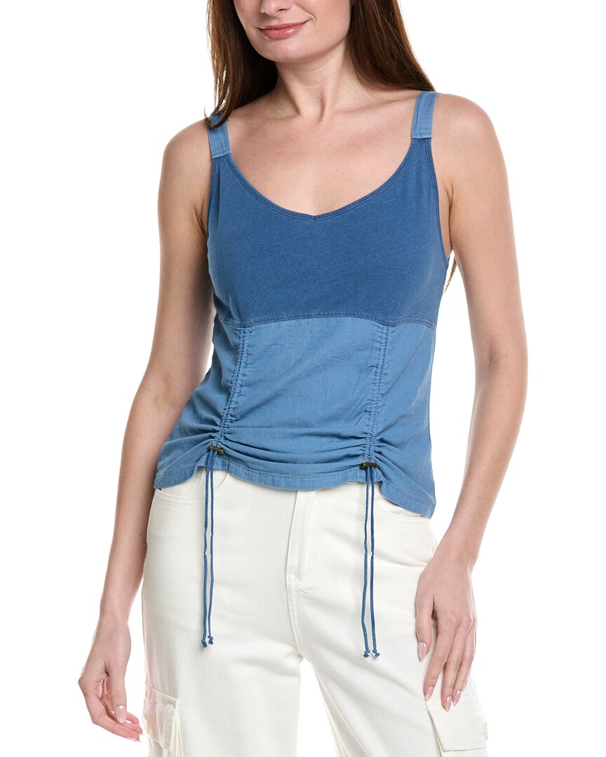 Xcvi Fife Linen-Blend Tank