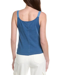Xcvi Fife Linen-Blend Tank