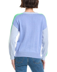 WISPR Wispr Summer Stripe Silk-Blend Sweater