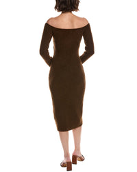 L'agence Nala Off-The-Shoulder Cutout Dress