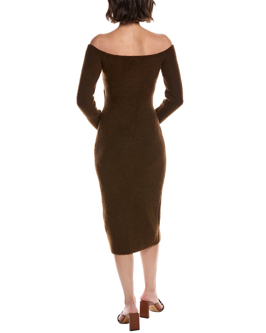 L'agence Nala Off-The-Shoulder Cutout Dress