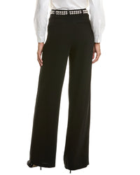 Cinq À Sept Rhinestone Belt Ester Pant